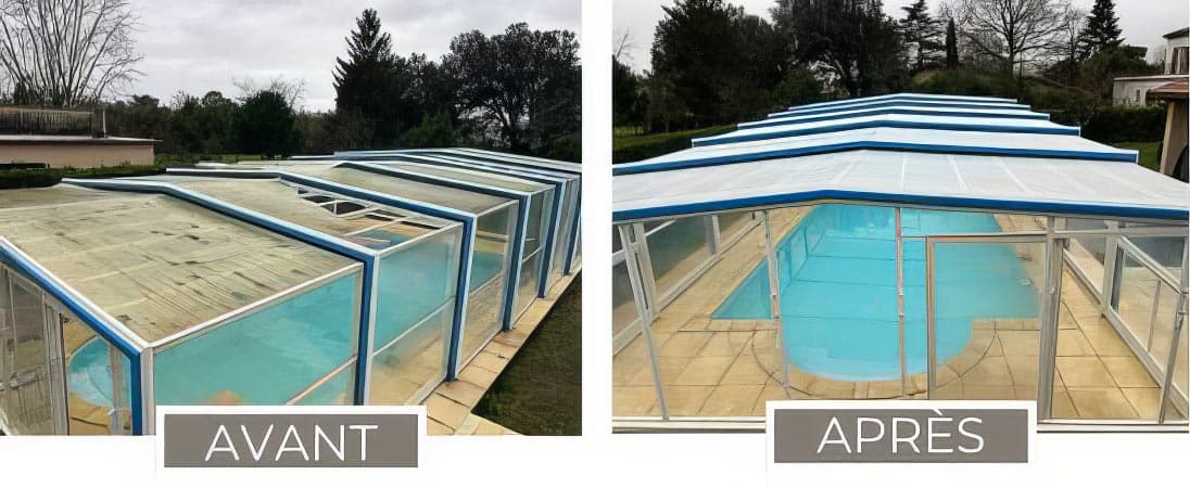 avant-apres-reparation-abri-piscine